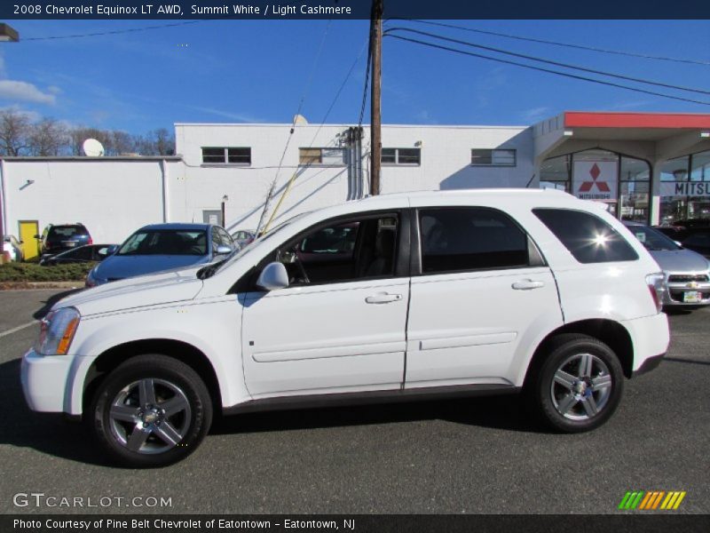 Summit White / Light Cashmere 2008 Chevrolet Equinox LT AWD