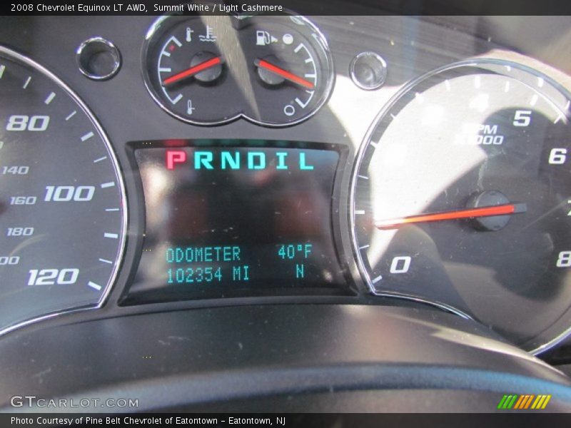 Summit White / Light Cashmere 2008 Chevrolet Equinox LT AWD