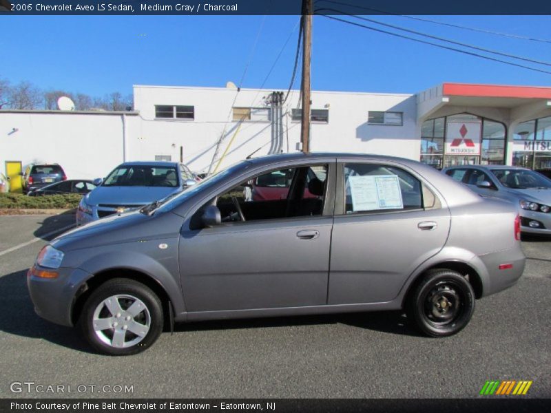 Medium Gray / Charcoal 2006 Chevrolet Aveo LS Sedan