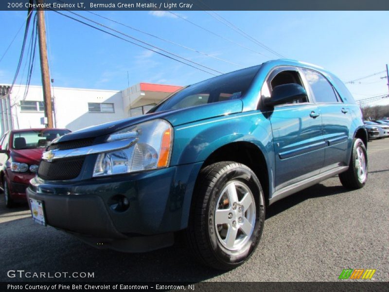 Bermuda Green Metallic / Light Gray 2006 Chevrolet Equinox LT
