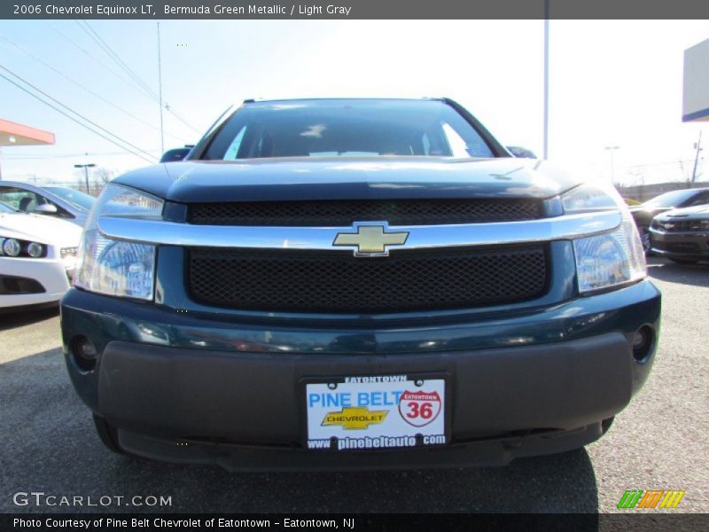 Bermuda Green Metallic / Light Gray 2006 Chevrolet Equinox LT