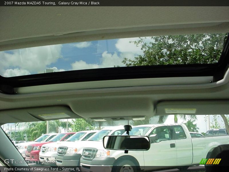 Galaxy Gray Mica / Black 2007 Mazda MAZDA5 Touring