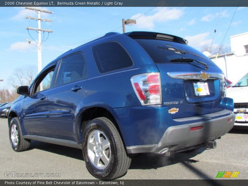 Bermuda Green Metallic / Light Gray 2006 Chevrolet Equinox LT