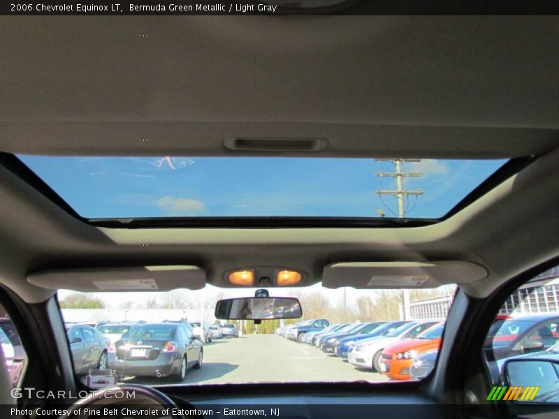 Bermuda Green Metallic / Light Gray 2006 Chevrolet Equinox LT