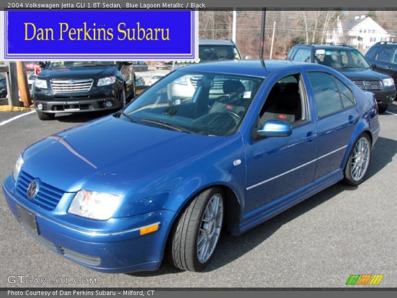 Blue Lagoon Metallic / Black 2004 Volkswagen Jetta GLI 1.8T Sedan