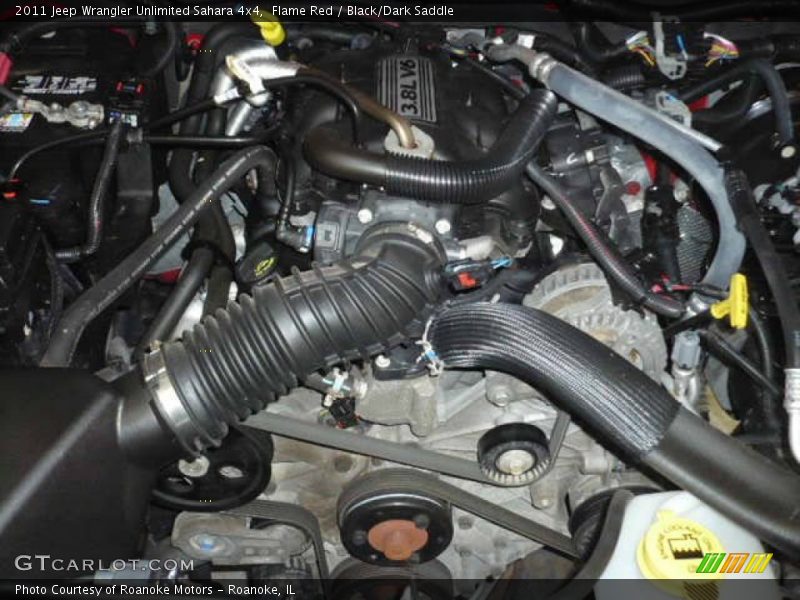Flame Red / Black/Dark Saddle 2011 Jeep Wrangler Unlimited Sahara 4x4
