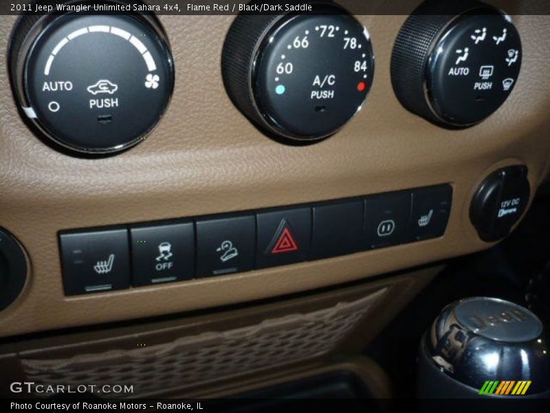 Flame Red / Black/Dark Saddle 2011 Jeep Wrangler Unlimited Sahara 4x4