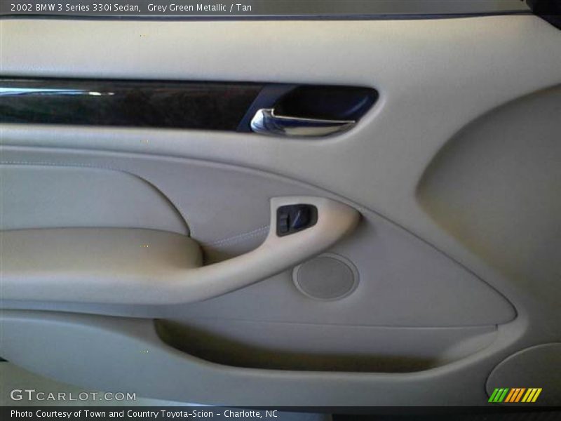 Grey Green Metallic / Tan 2002 BMW 3 Series 330i Sedan