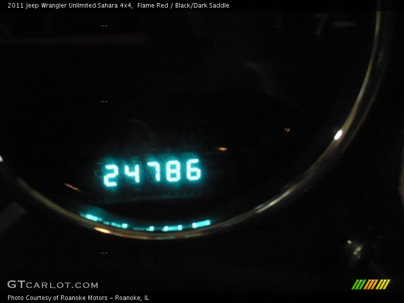 Flame Red / Black/Dark Saddle 2011 Jeep Wrangler Unlimited Sahara 4x4