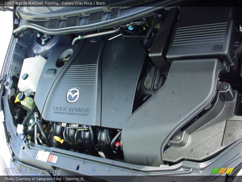 Galaxy Gray Mica / Black 2007 Mazda MAZDA5 Touring