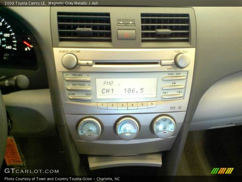 Magnetic Gray Metallic / Ash 2009 Toyota Camry LE