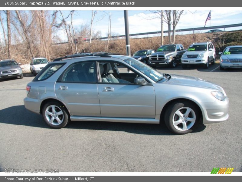 Crystal Gray Metallic / Anthracite Black 2006 Subaru Impreza 2.5i Wagon
