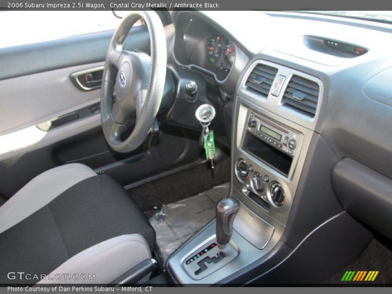 Crystal Gray Metallic / Anthracite Black 2006 Subaru Impreza 2.5i Wagon