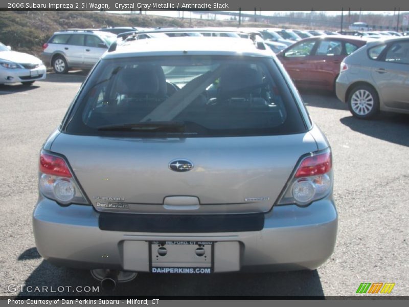 Crystal Gray Metallic / Anthracite Black 2006 Subaru Impreza 2.5i Wagon