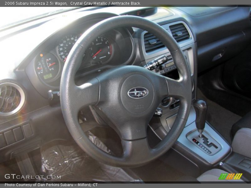 Crystal Gray Metallic / Anthracite Black 2006 Subaru Impreza 2.5i Wagon