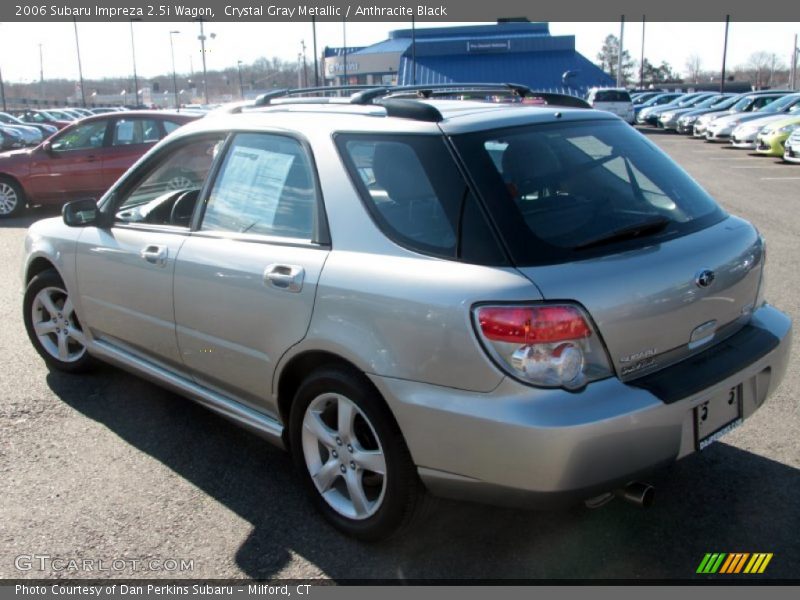 Crystal Gray Metallic / Anthracite Black 2006 Subaru Impreza 2.5i Wagon