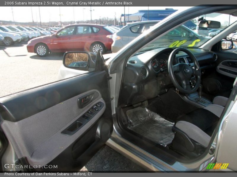 Crystal Gray Metallic / Anthracite Black 2006 Subaru Impreza 2.5i Wagon