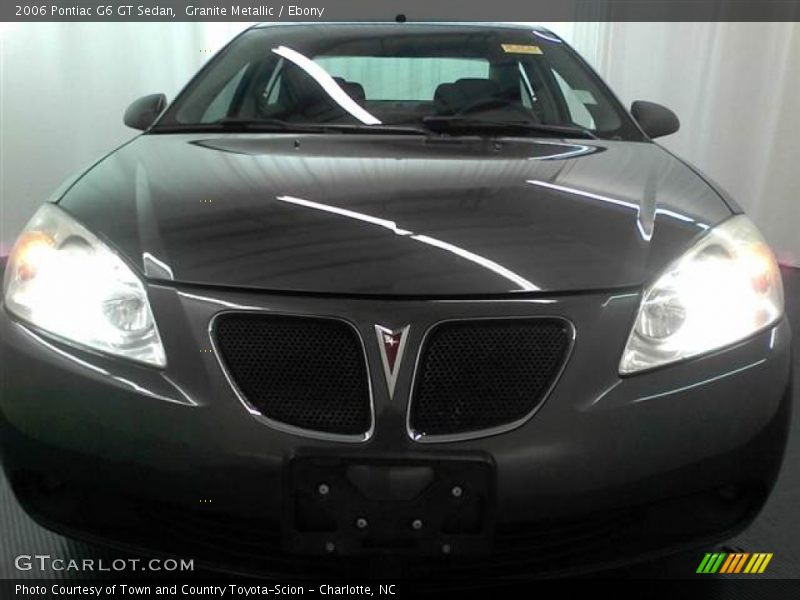 Granite Metallic / Ebony 2006 Pontiac G6 GT Sedan