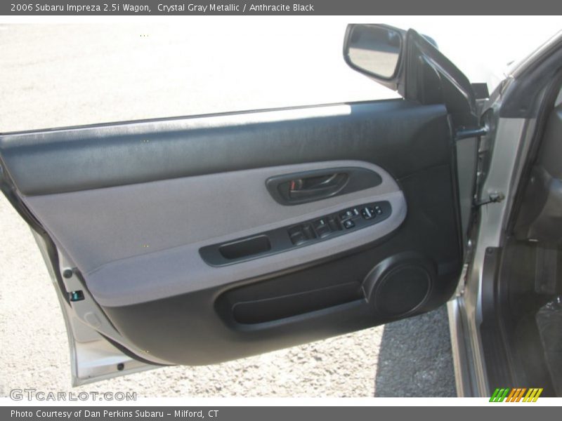 Crystal Gray Metallic / Anthracite Black 2006 Subaru Impreza 2.5i Wagon