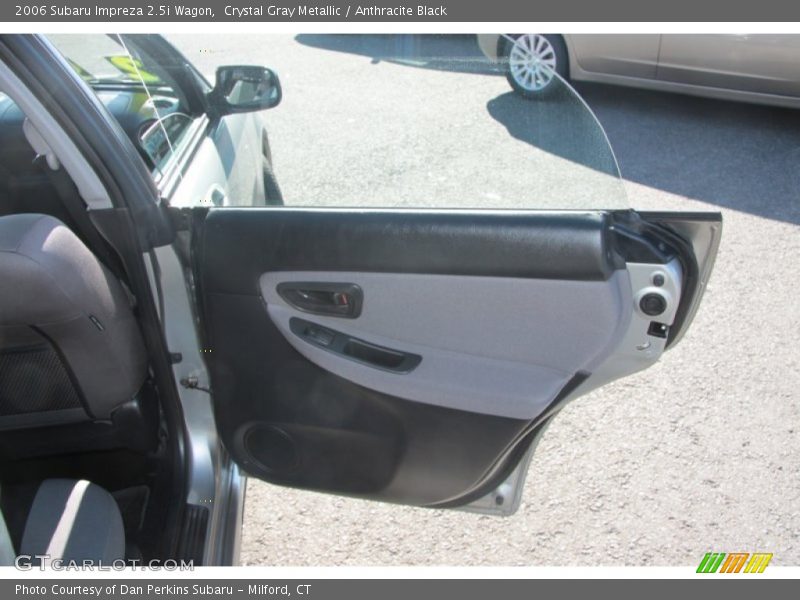 Crystal Gray Metallic / Anthracite Black 2006 Subaru Impreza 2.5i Wagon