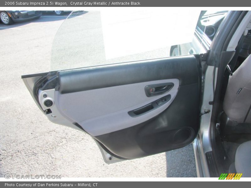 Crystal Gray Metallic / Anthracite Black 2006 Subaru Impreza 2.5i Wagon