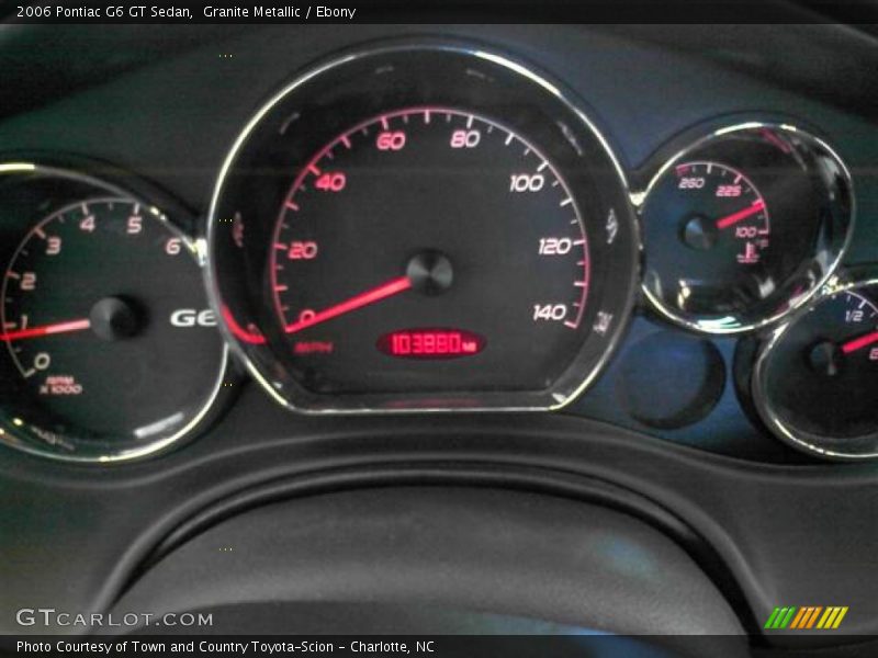 Granite Metallic / Ebony 2006 Pontiac G6 GT Sedan