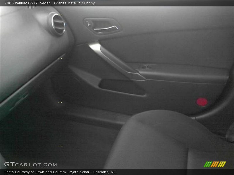 Granite Metallic / Ebony 2006 Pontiac G6 GT Sedan