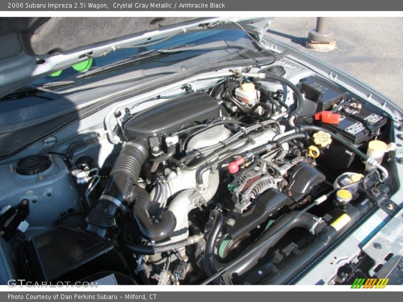 Crystal Gray Metallic / Anthracite Black 2006 Subaru Impreza 2.5i Wagon