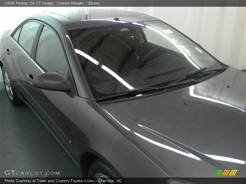 Granite Metallic / Ebony 2006 Pontiac G6 GT Sedan