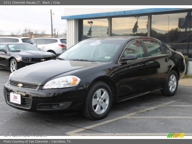 Black / Gray 2011 Chevrolet Impala LT
