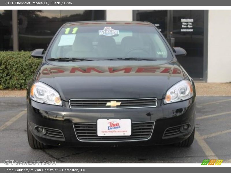 Black / Gray 2011 Chevrolet Impala LT