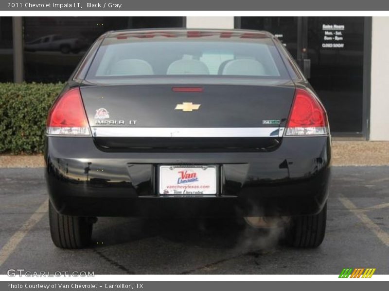 Black / Gray 2011 Chevrolet Impala LT