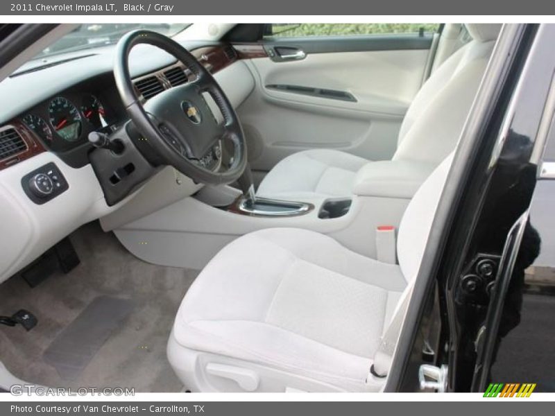 Black / Gray 2011 Chevrolet Impala LT