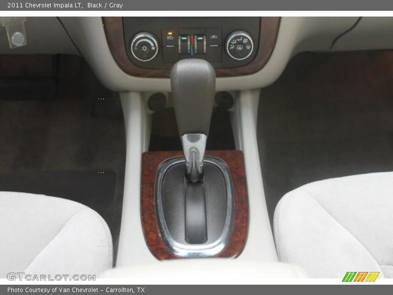 Black / Gray 2011 Chevrolet Impala LT