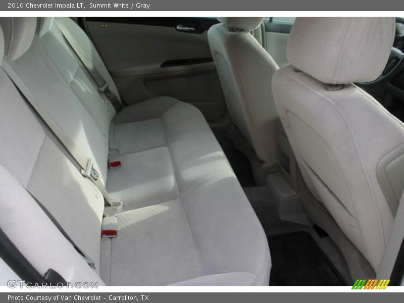 Summit White / Gray 2010 Chevrolet Impala LT