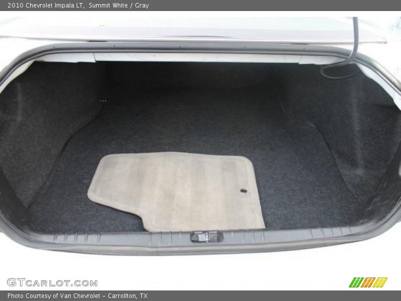 Summit White / Gray 2010 Chevrolet Impala LT