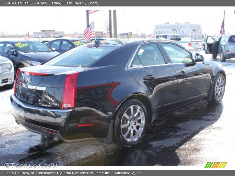 Black Raven / Ebony 2009 Cadillac CTS 4 AWD Sedan