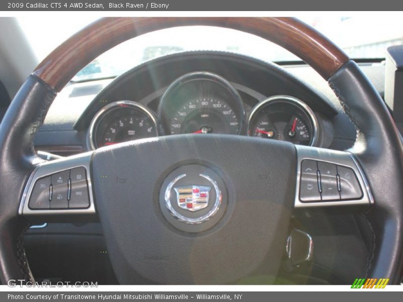 Black Raven / Ebony 2009 Cadillac CTS 4 AWD Sedan