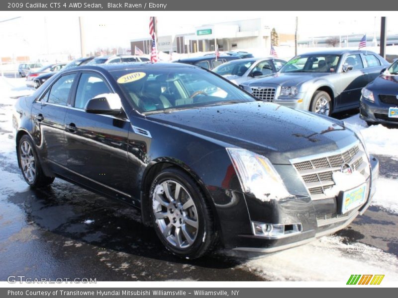 Black Raven / Ebony 2009 Cadillac CTS 4 AWD Sedan