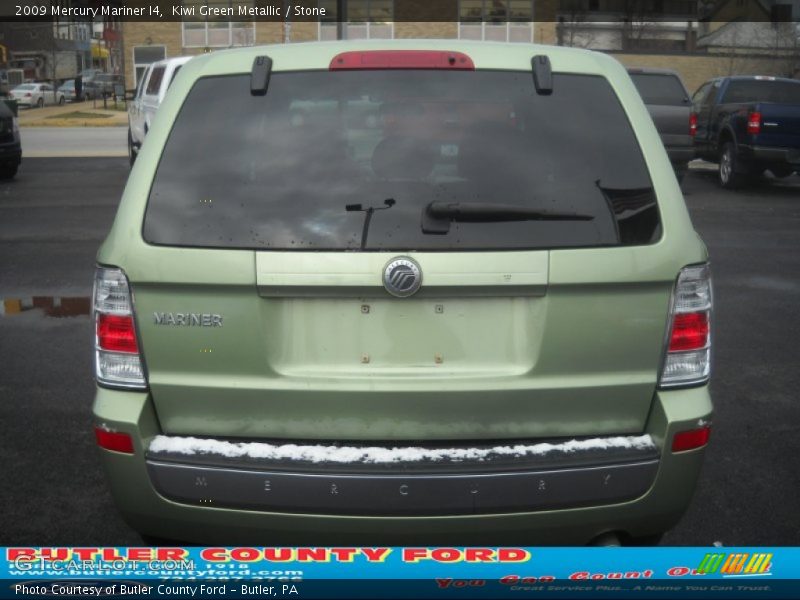 Kiwi Green Metallic / Stone 2009 Mercury Mariner I4