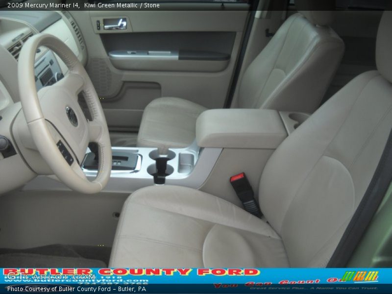 Kiwi Green Metallic / Stone 2009 Mercury Mariner I4