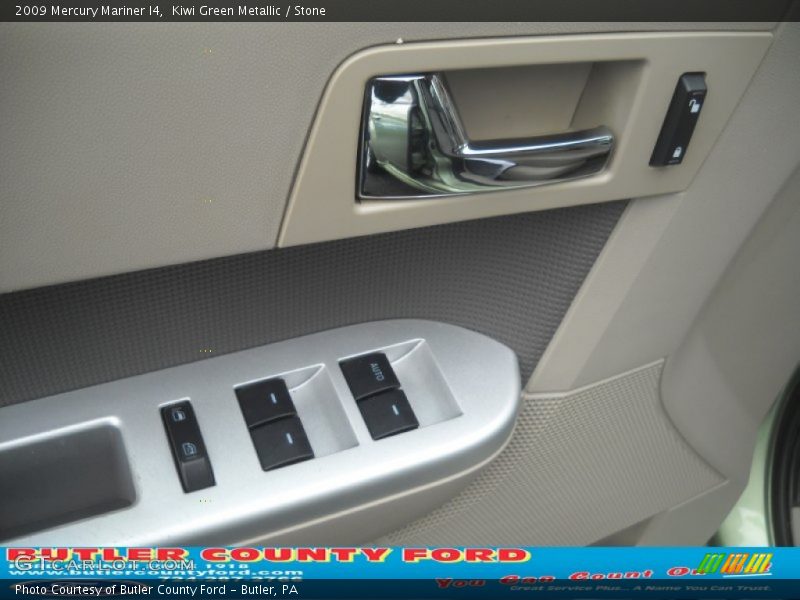 Kiwi Green Metallic / Stone 2009 Mercury Mariner I4