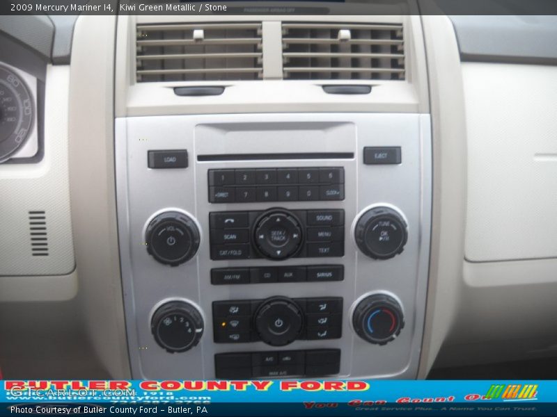Kiwi Green Metallic / Stone 2009 Mercury Mariner I4
