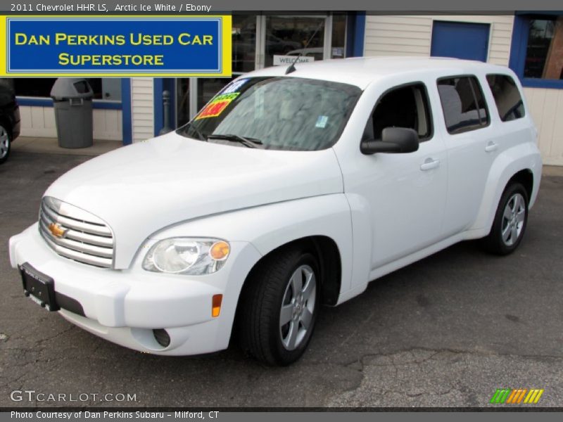 Arctic Ice White / Ebony 2011 Chevrolet HHR LS