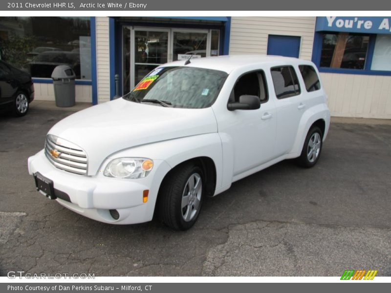 Arctic Ice White / Ebony 2011 Chevrolet HHR LS