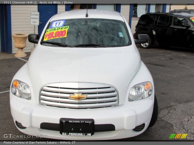 Arctic Ice White / Ebony 2011 Chevrolet HHR LS