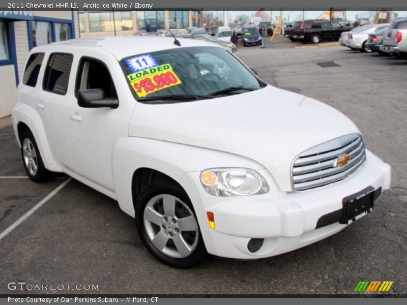 Arctic Ice White / Ebony 2011 Chevrolet HHR LS