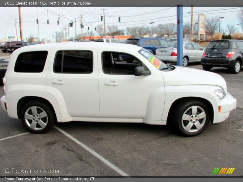 Arctic Ice White / Ebony 2011 Chevrolet HHR LS