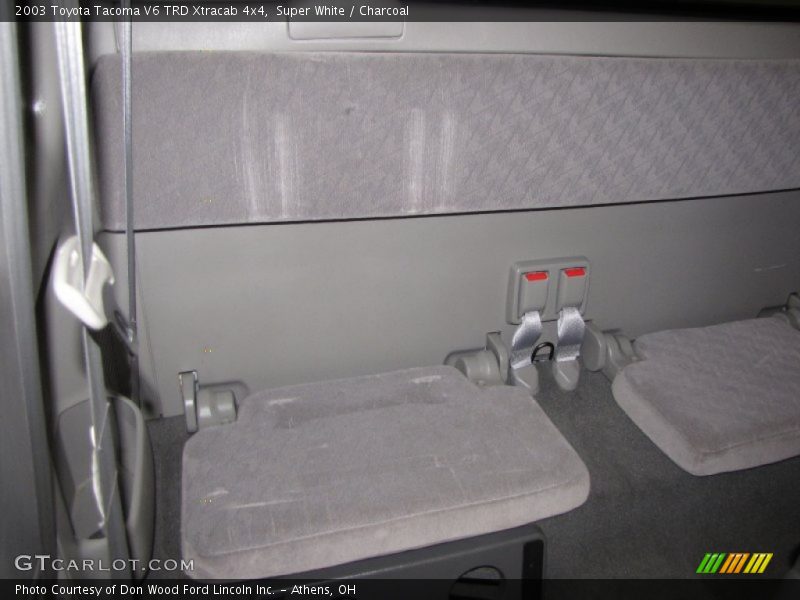 Super White / Charcoal 2003 Toyota Tacoma V6 TRD Xtracab 4x4