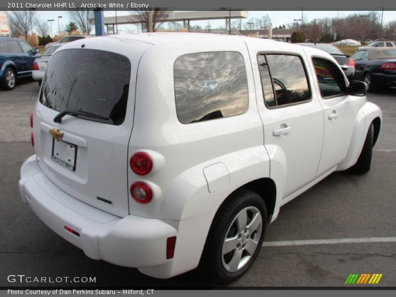 Arctic Ice White / Ebony 2011 Chevrolet HHR LS